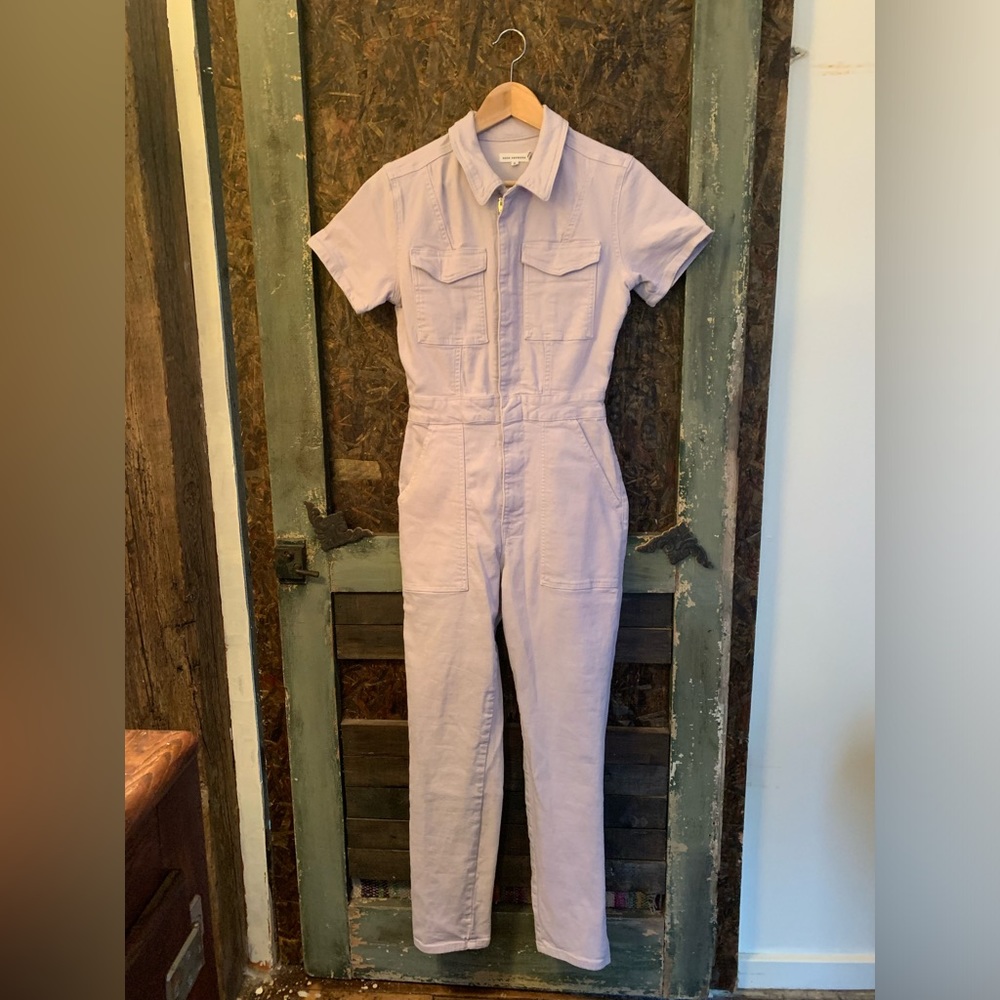 Good American Jean Jumpsuit.
